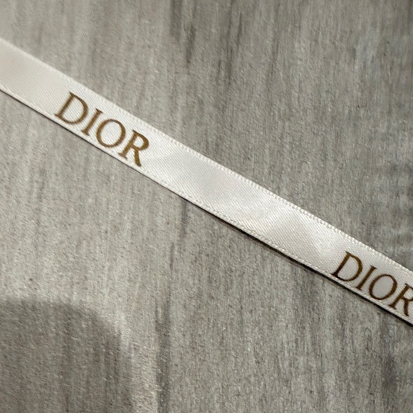 Dior Ivory Satin Ribbon - Picture 1 of 1
